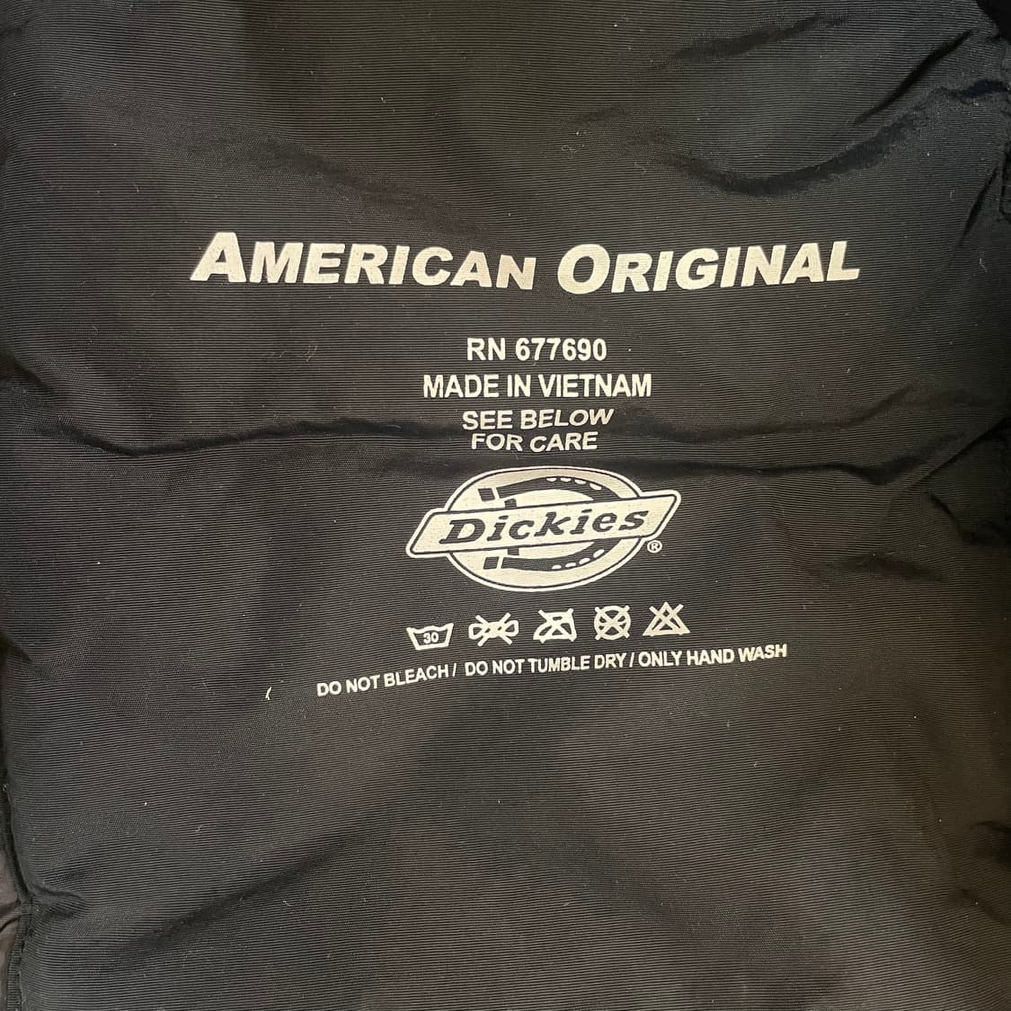 디키즈 빅 자수 로고 멀티포켓 블랙 후드 패딩 M 상품이미지9