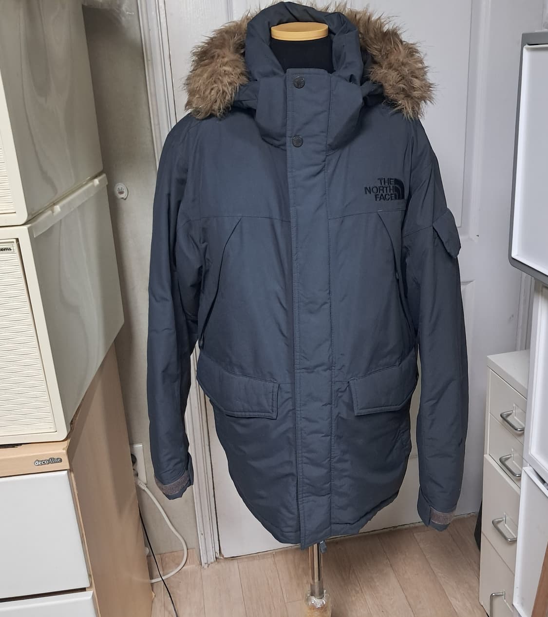 노스페이스 구스 패딩 다운 (S)약90~95 상품이미지1