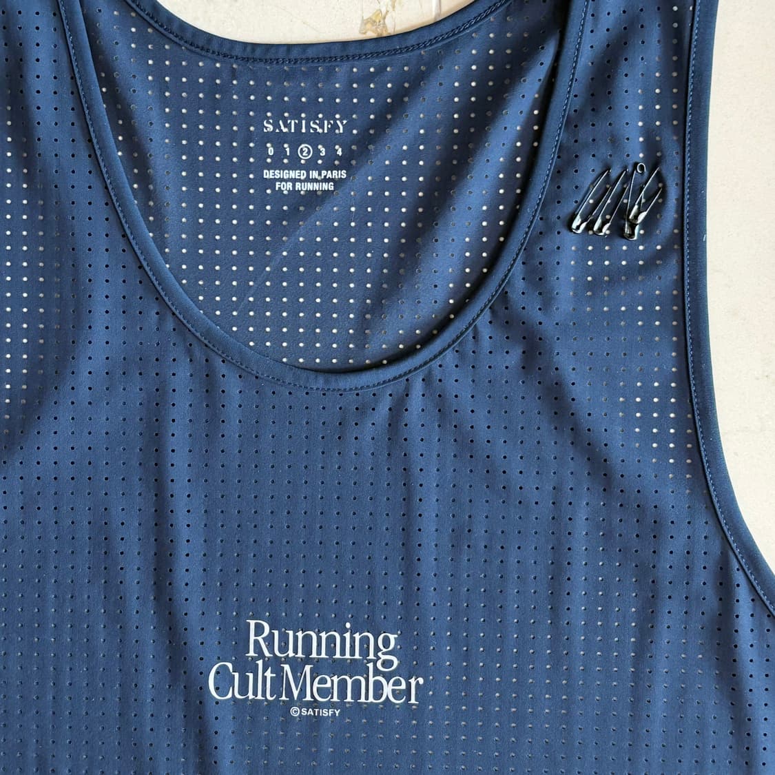 Satisfy Space-O Singlet Navy 상품이미지6