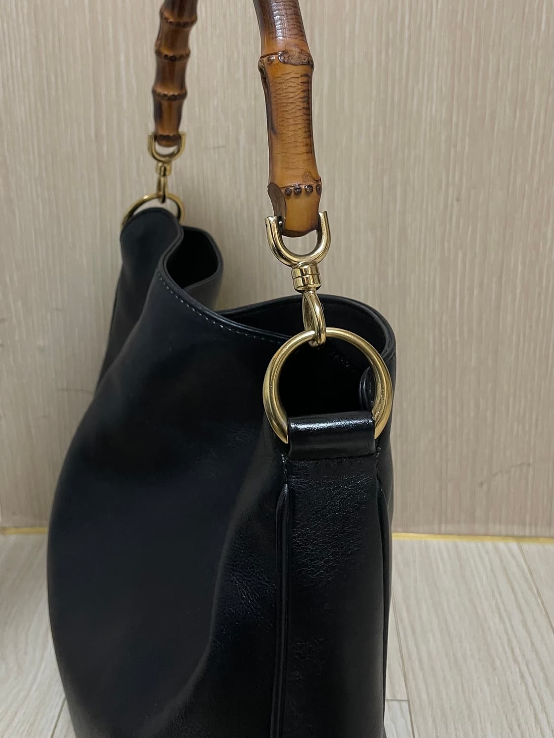 빈티지 구찌 뱀부백 상품이미지4