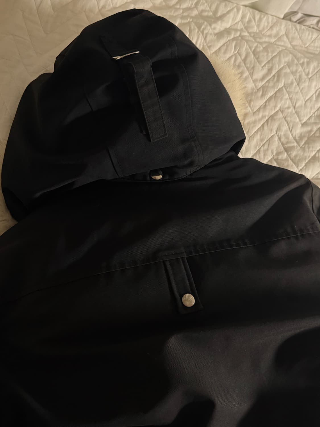 무스너클 발리스틱 봄버 패딩 화이트퍼 m 상품이미지6