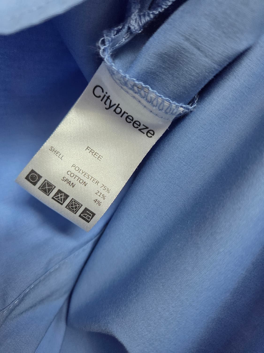 시티브리즈 크롭셔츠 상품이미지7