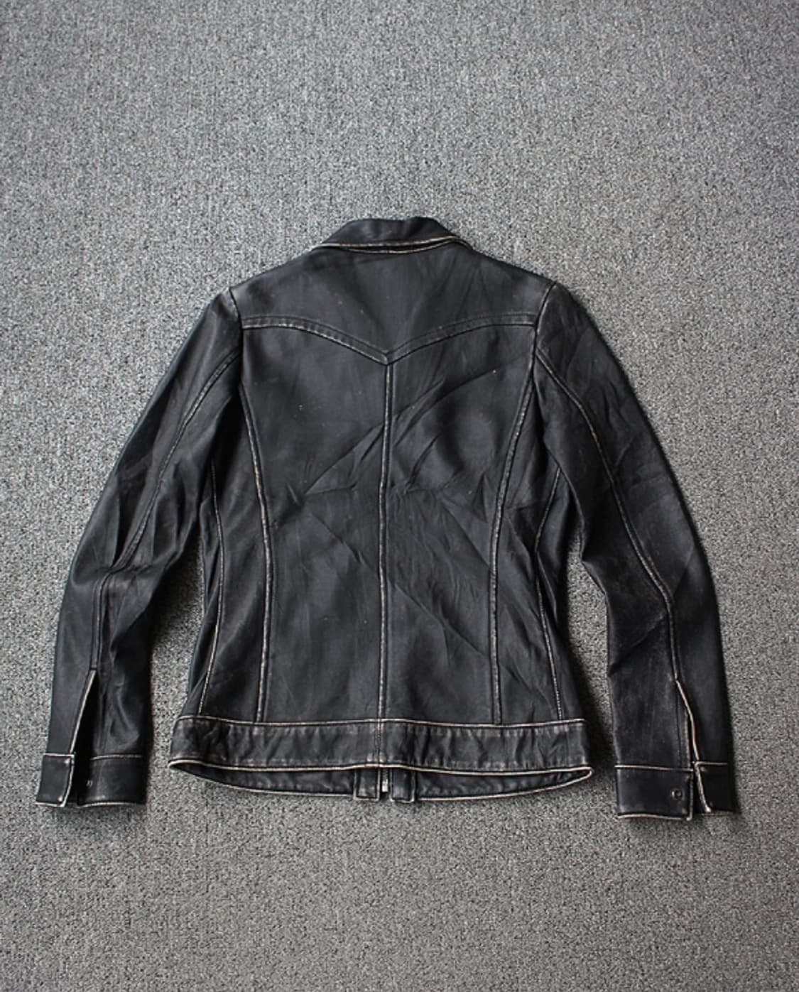 히스테릭 글래머 우먼스 레더 자켓 상품이미지7