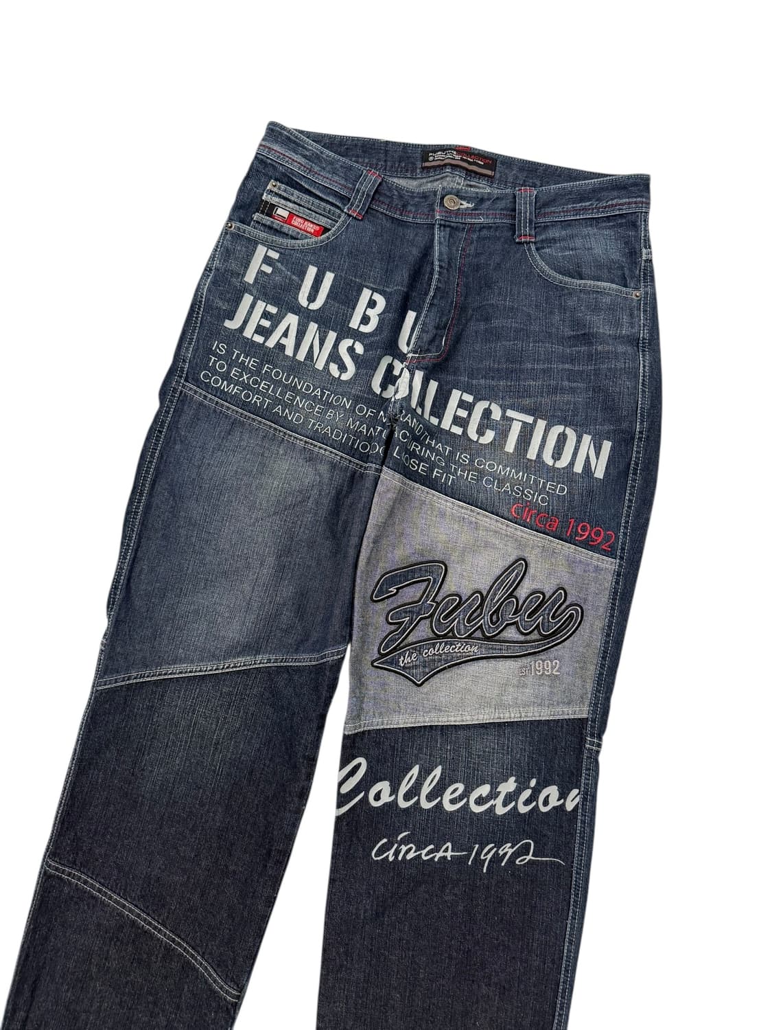 Fubu 레터링 데님팬츠 상품이미지6