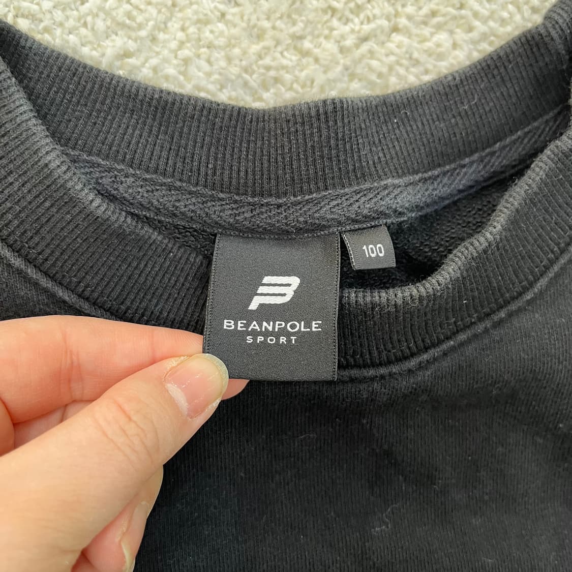 100 빈폴 스포츠 긴팔 맨투맨 0310M 상품이미지2