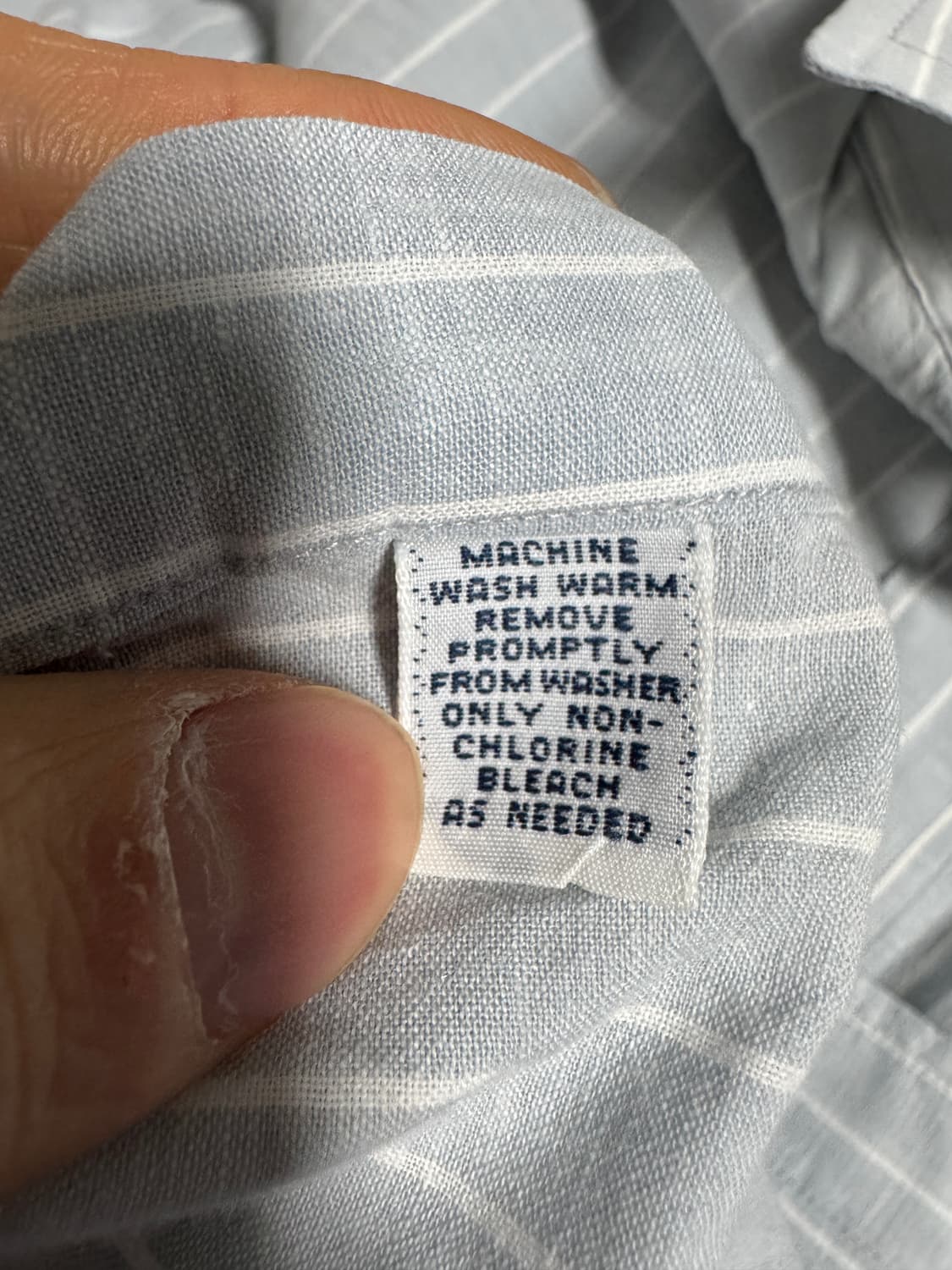 폴로 랄프로렌 스트라이프 롱 셔츠 S~L 상품이미지4