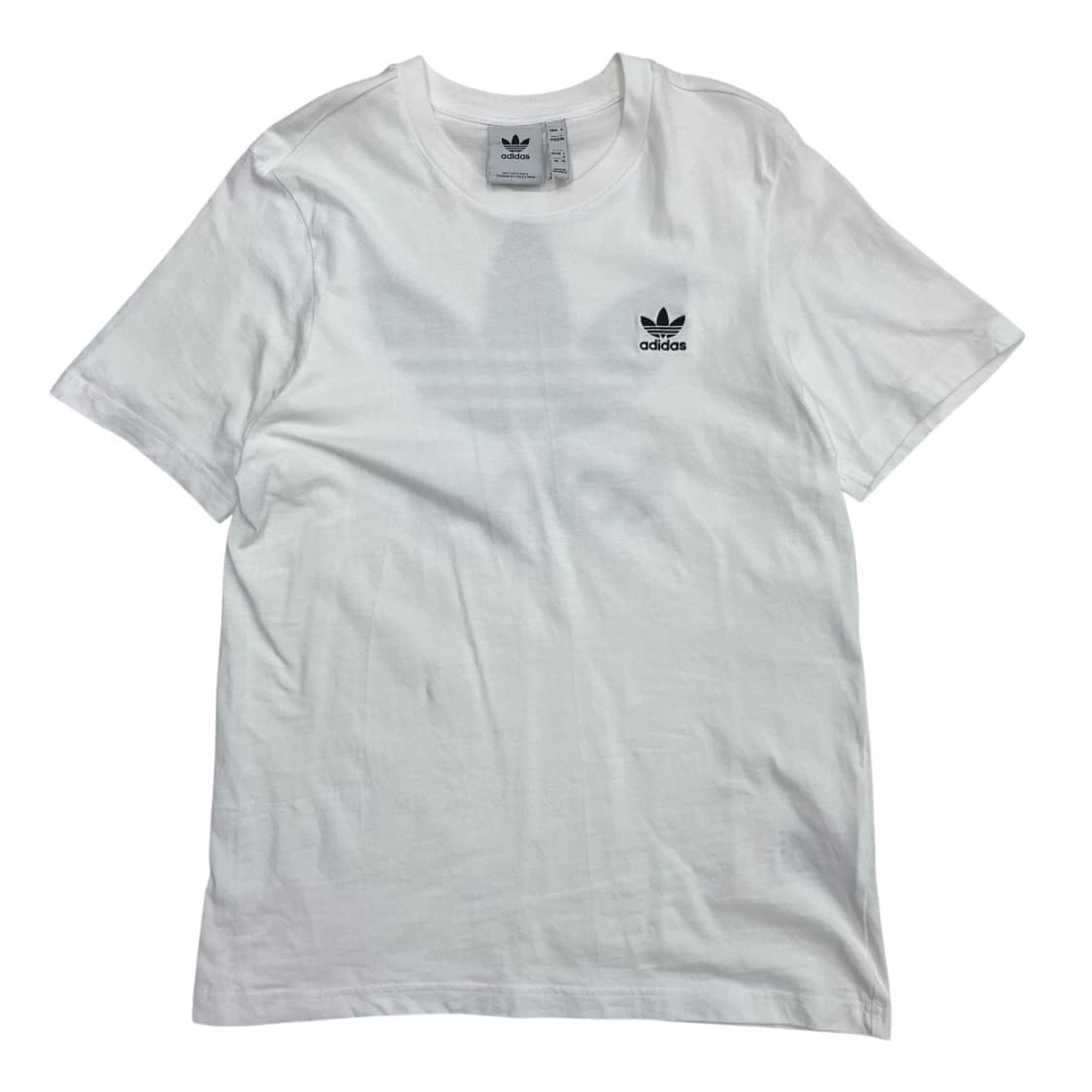 아디다스 로고 화이트 반팔 M 상품이미지4