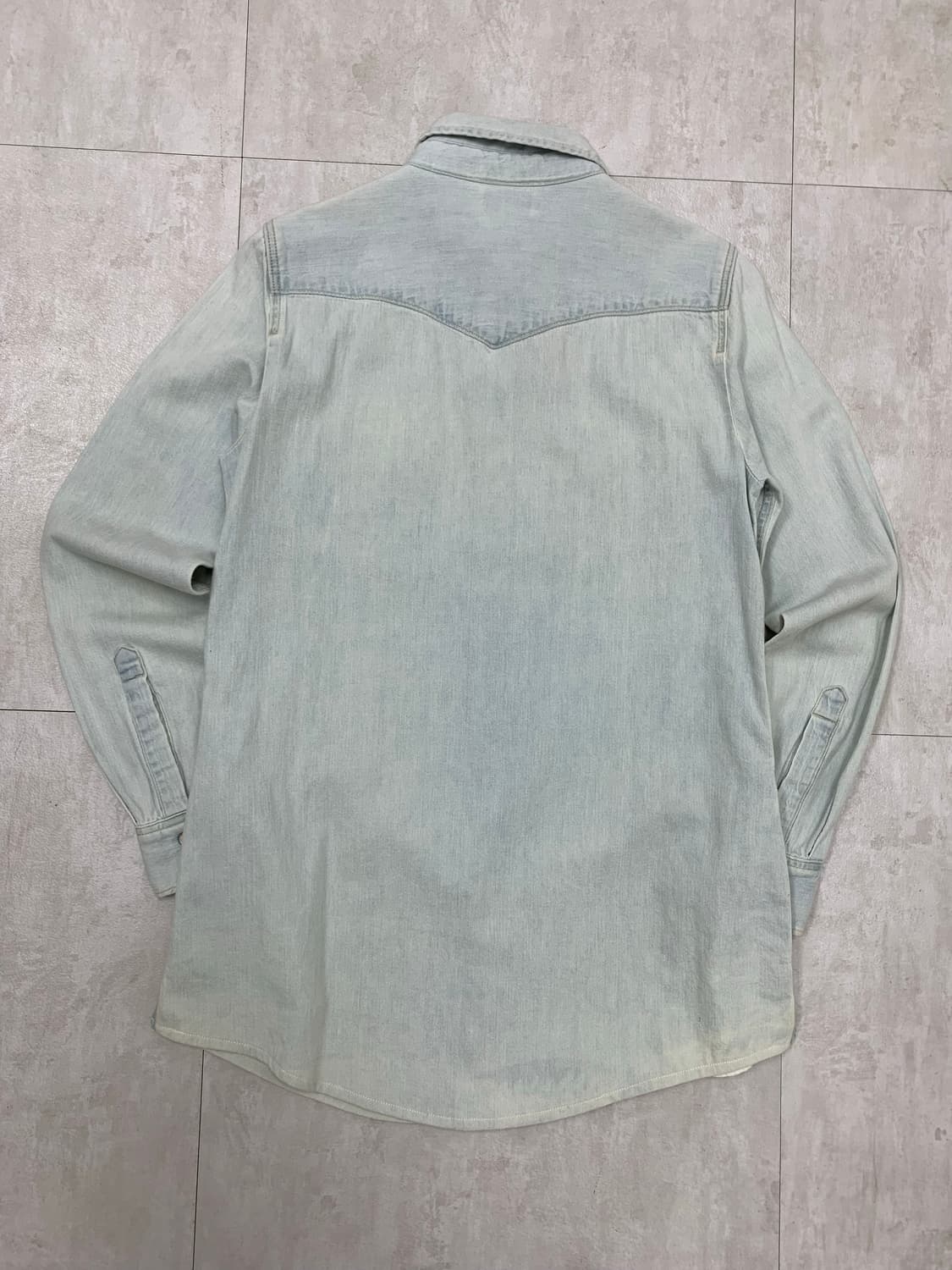 리바이스 연청 데님 셔츠 #679 상품이미지6