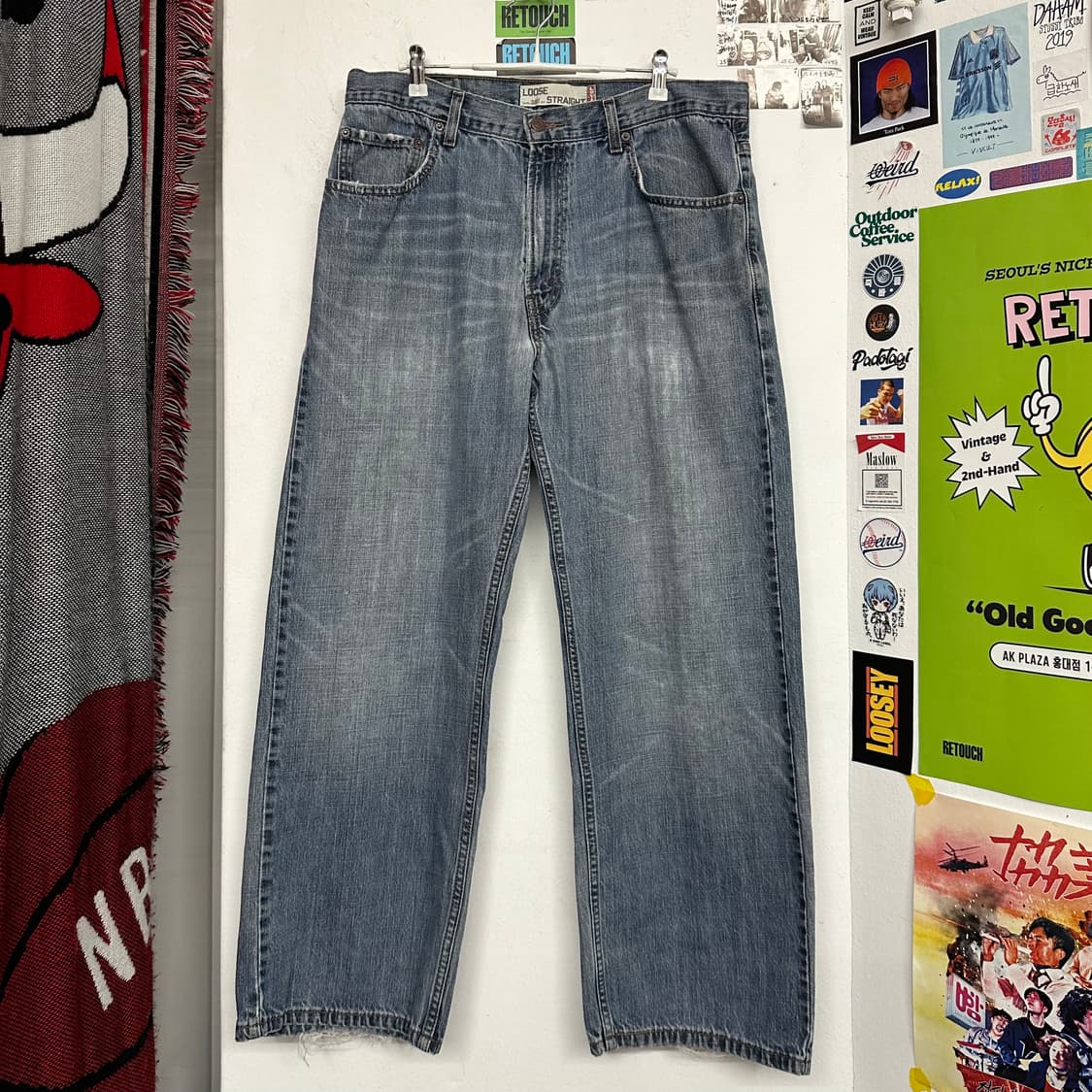 00‘s 리바이스 569 루즈핏 데님진 상품이미지1