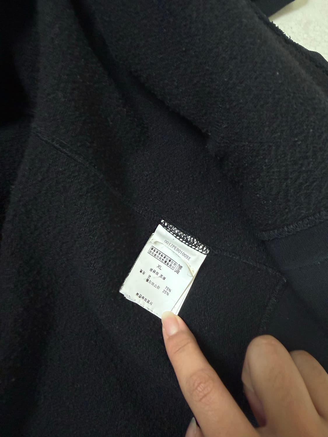 베이프 밀리터리 샤크후드집업 블랙 상품이미지6