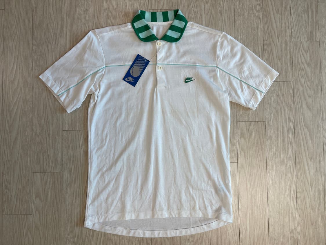 나이키 80s 올드 폴로 피케 티셔츠 NIKE OLD 1984 2번 상품이미지1