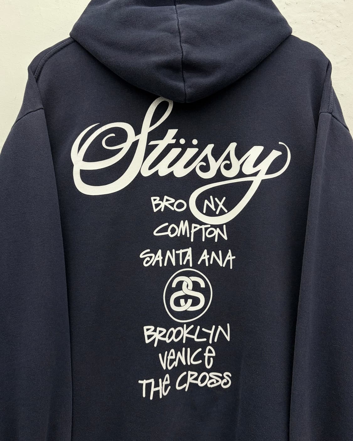 스투시 USA 90s 월드투어 스웻 후디 상품이미지2