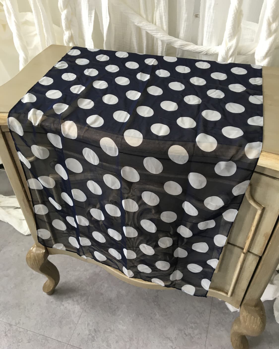  dot pattern scarf 상품이미지2