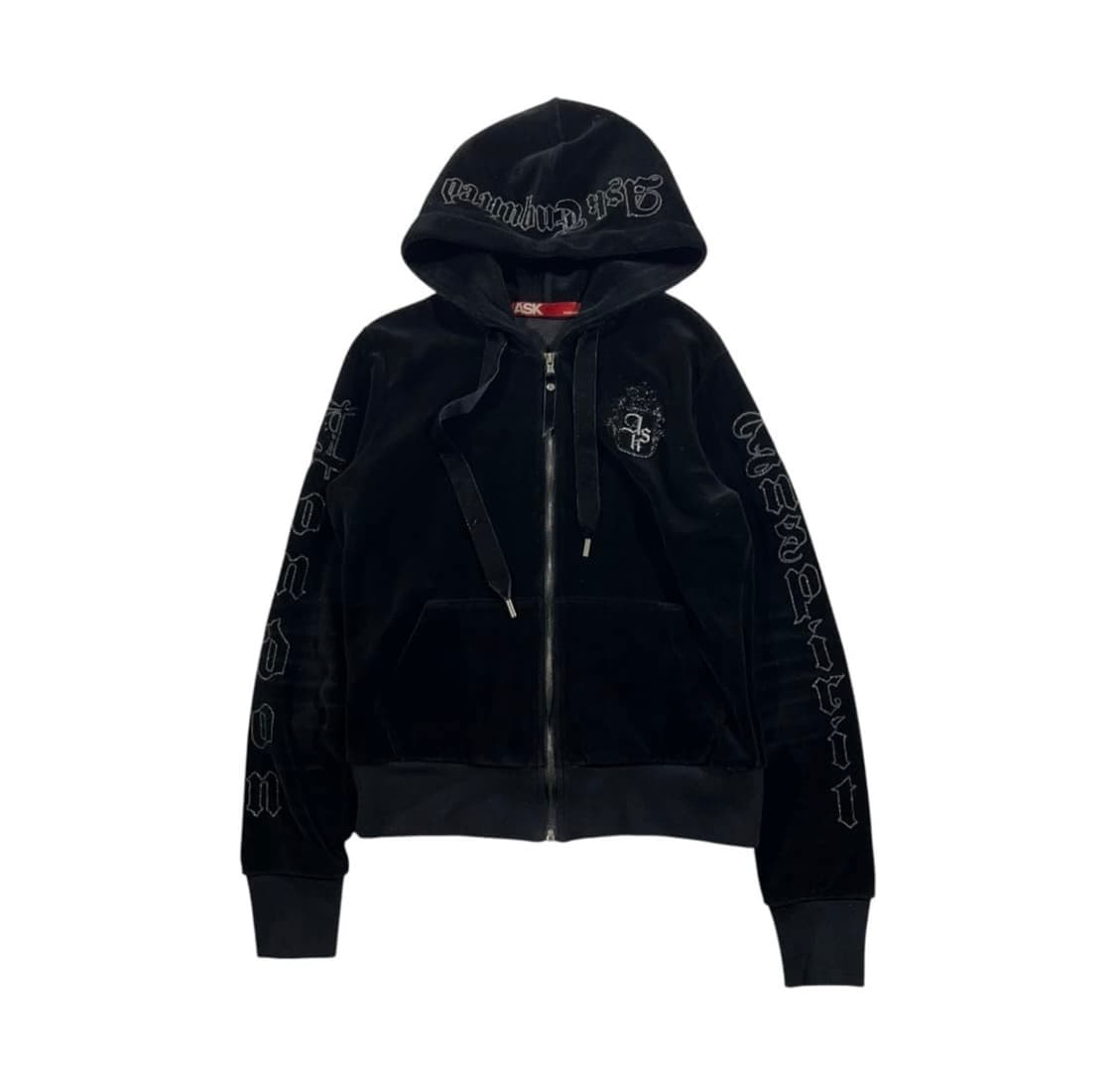 ASK 벨벳 후드집업 상품이미지2