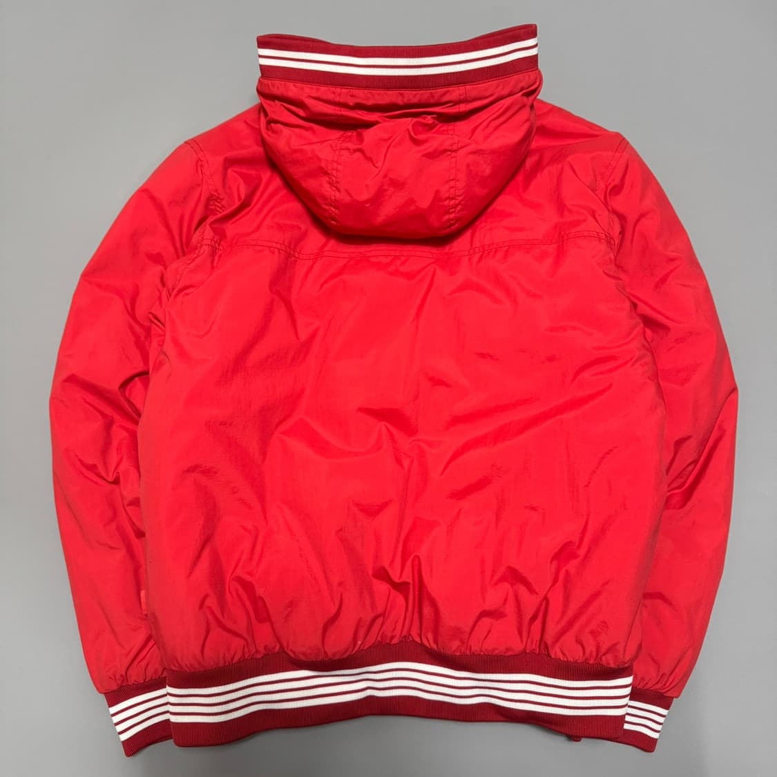 스투시 GEAR 레드컬러 나일론 혼방 퍼프 써모라이트 후드 패디드 자켓 상품이미지9