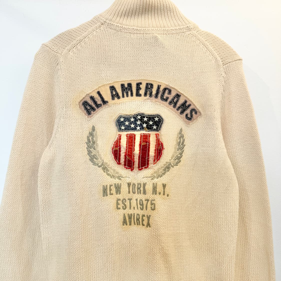 아비렉스 아이보리 집업 상품이미지6