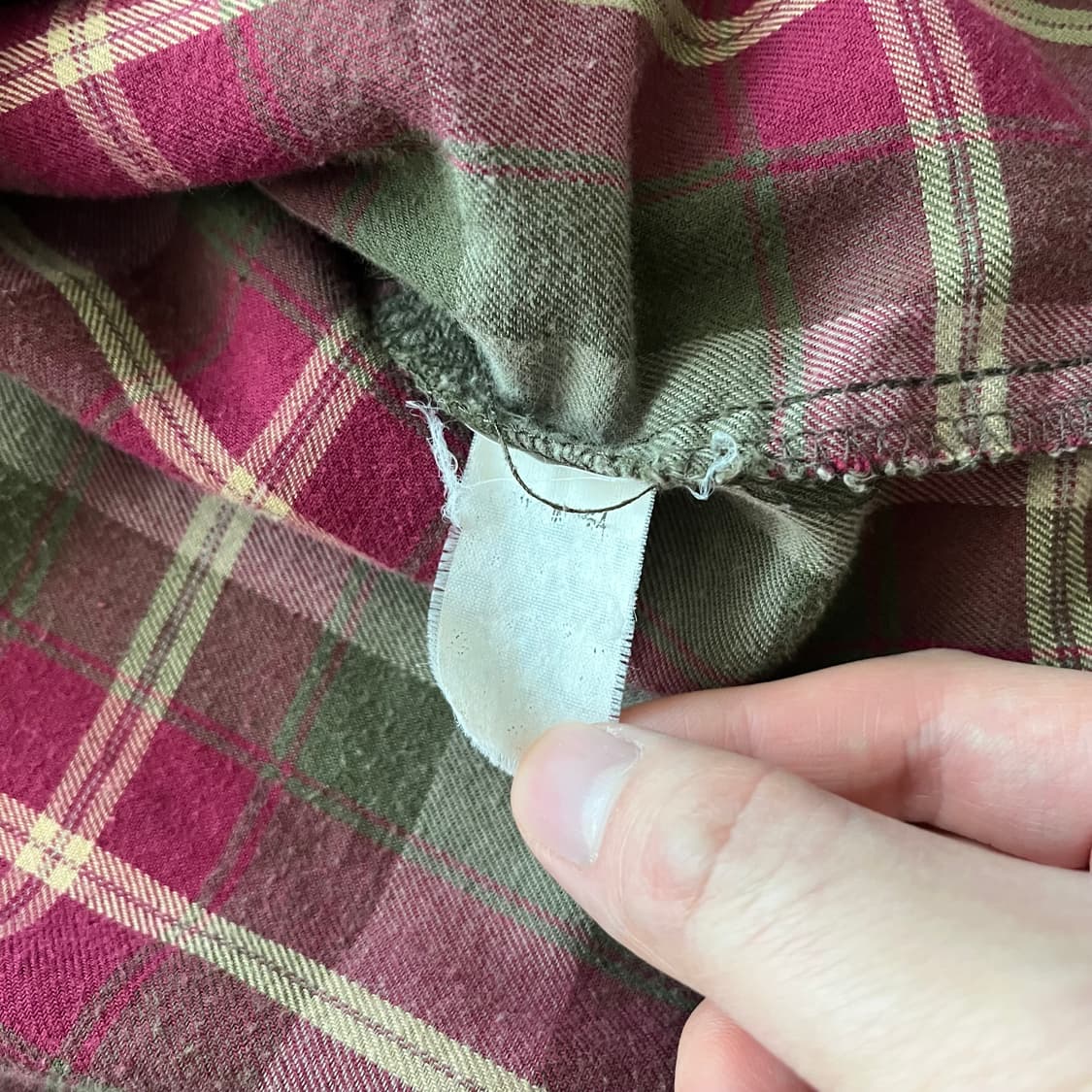 [L] 90s 빈티지 올드 스투시 체크 셔츠 상품이미지5