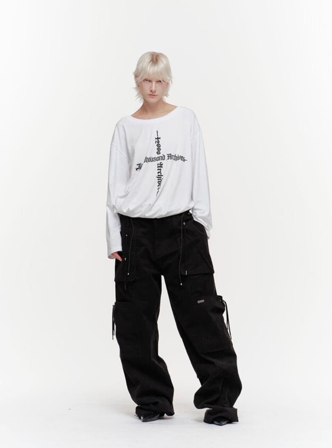 2000아카이브스 REMY POCKET PANTS 포켓팬츠 블랙  상품이미지2