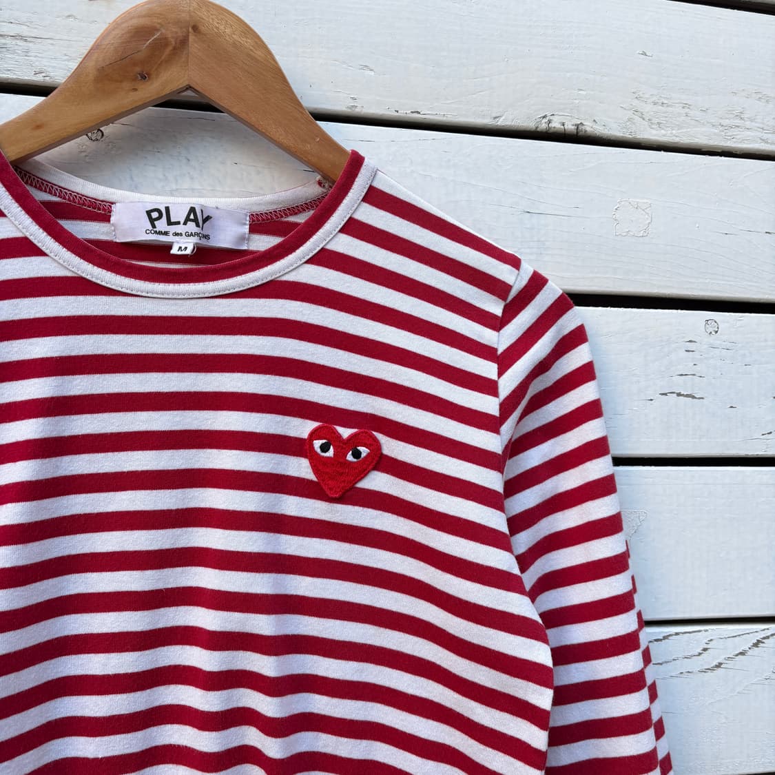 Comme des Garcons 꼼데가르송 스트라이프 롱슬리브 티셔츠 상품이미지2