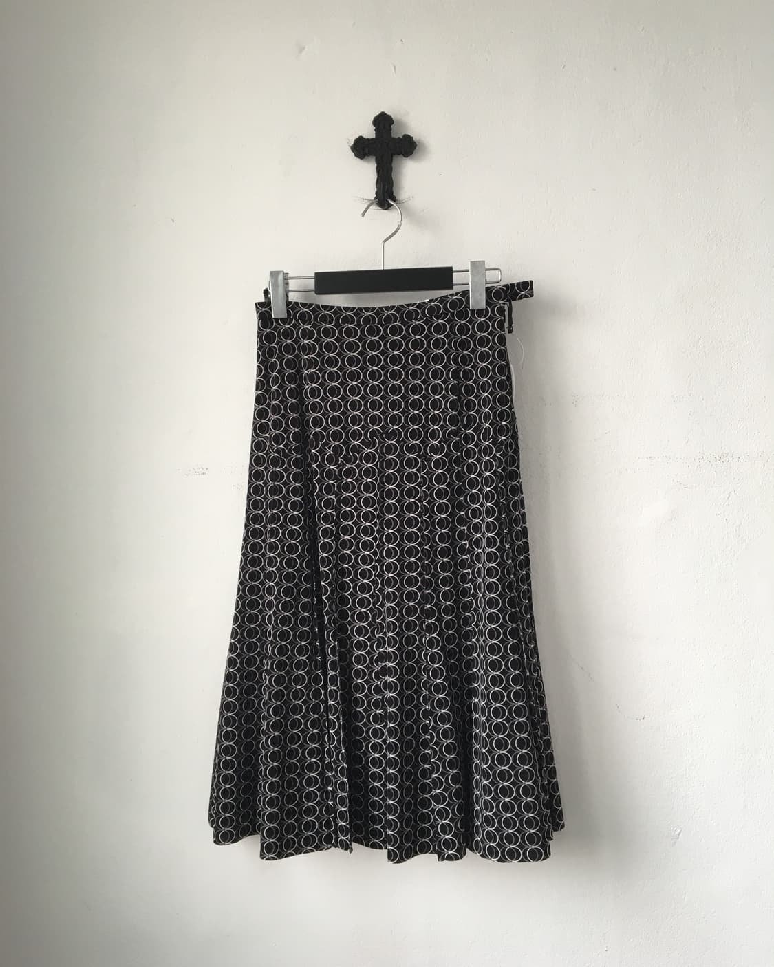 Pattern flare skirt 상품이미지1