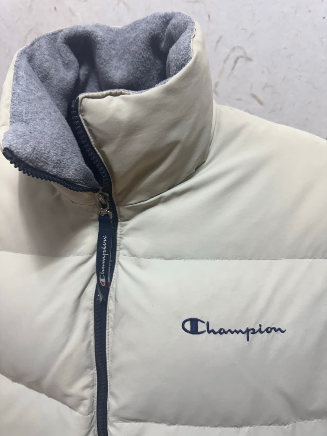 챔피온 빈티지 다운 패딩 상품이미지2