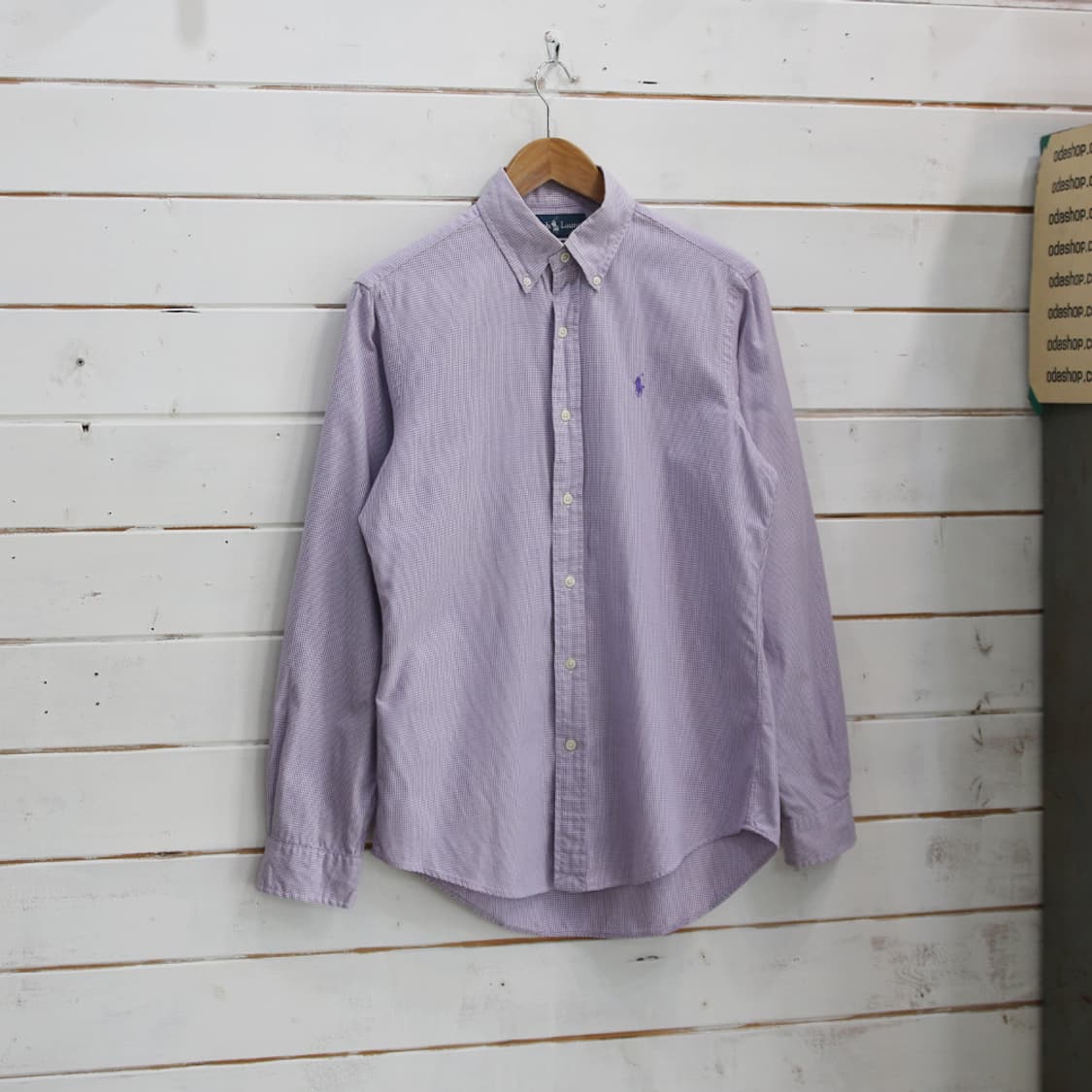 (착용컷) 폴로 랄프로렌 체크 셔츠 (남성용 98-100) 상품이미지2