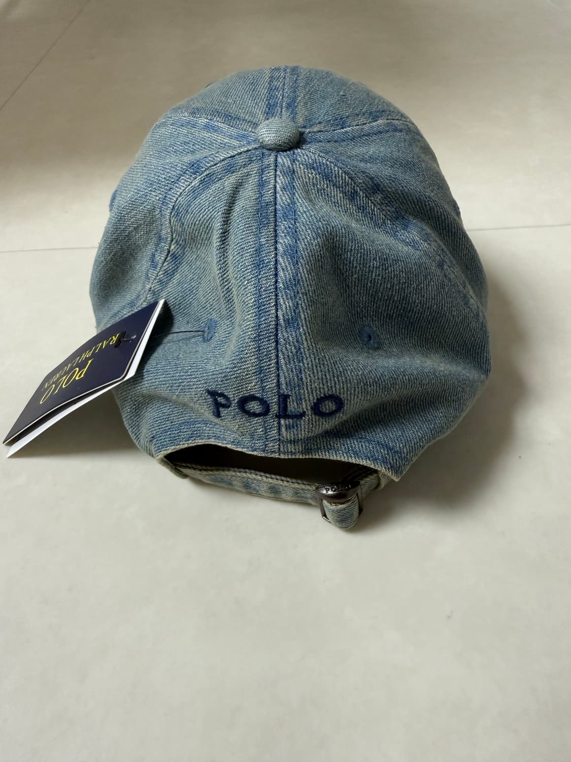 폴로 랄프로렌 모자 (데님)(새상품) 상품이미지3