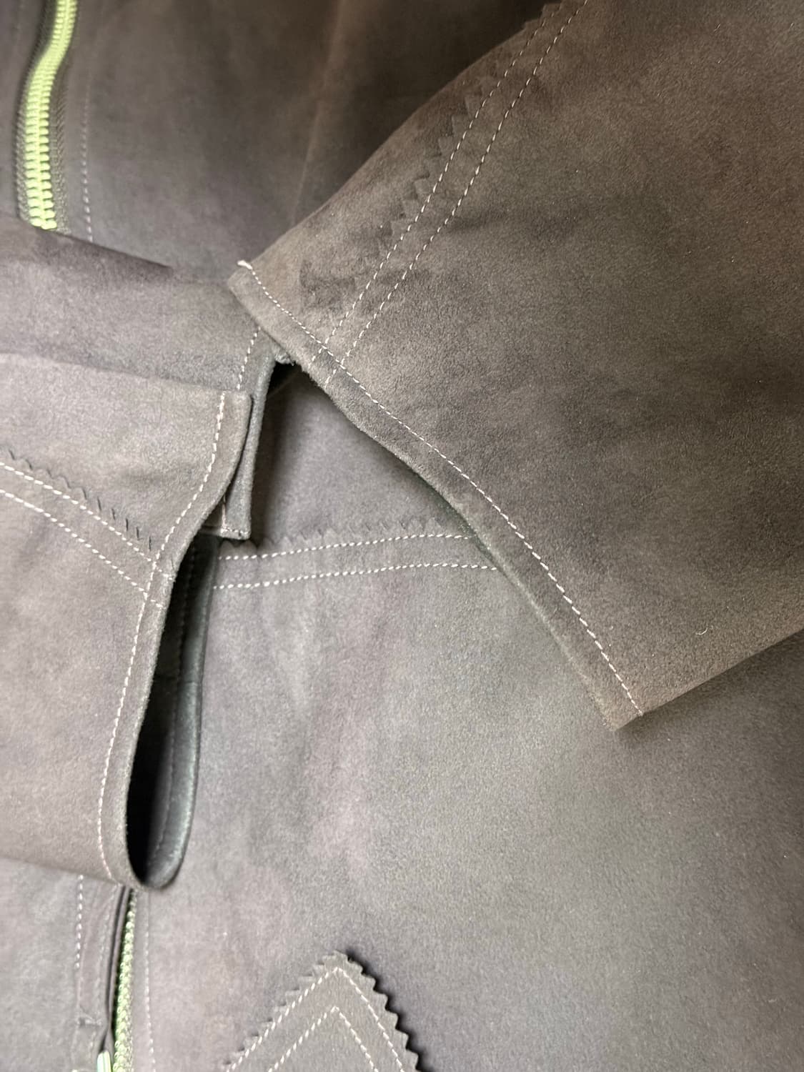 (최종인하) 유스 스웨이드 자켓 딥퍼플 M 상품이미지5