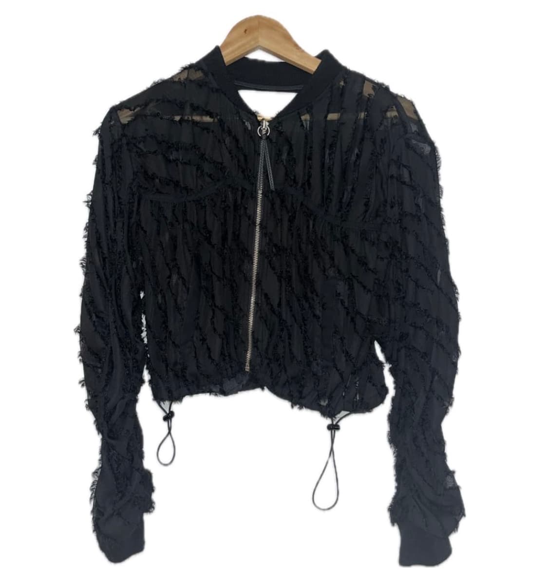 앤더슨벨 아디아 시스루 봄버자켓 XS 상품이미지2