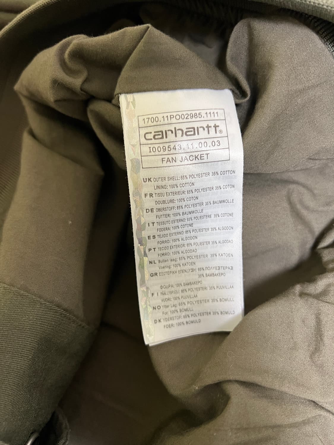 칼하트 팬 자켓 상품이미지2