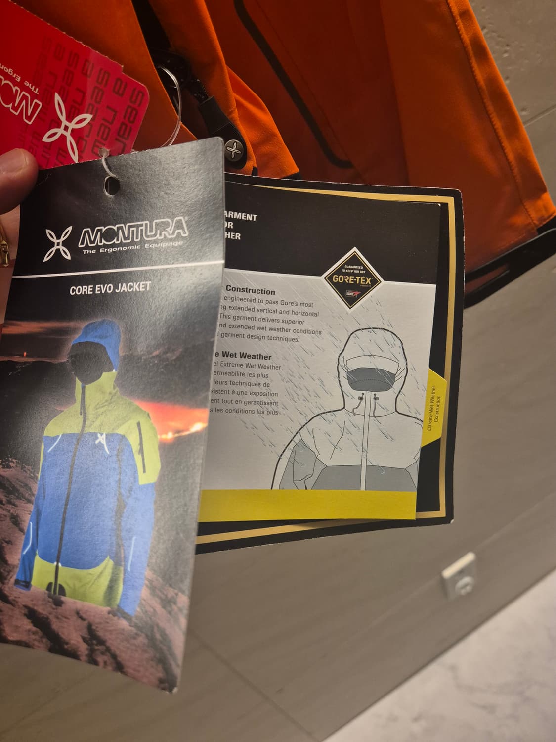 (새상품)몬츄라 고어텍스 프로쉘 (가이드G 자켓) 등산복,바이크복 상품이미지4