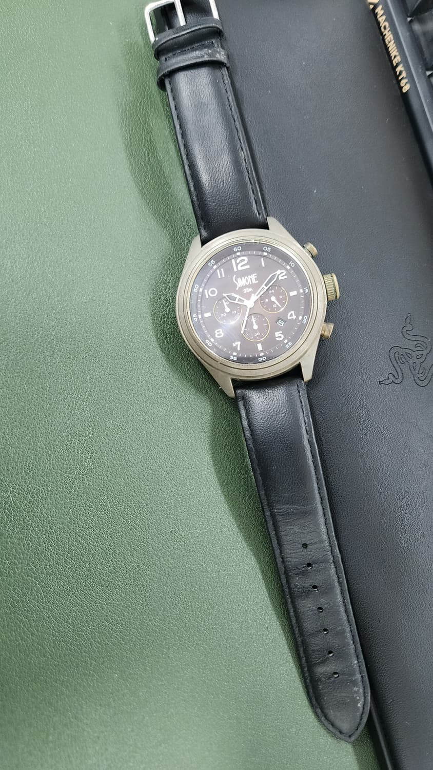 # 파슬 FOSSIL SIMONE 크로노 브라운 빈티지 시계급처/ 레트로 상품이미지7