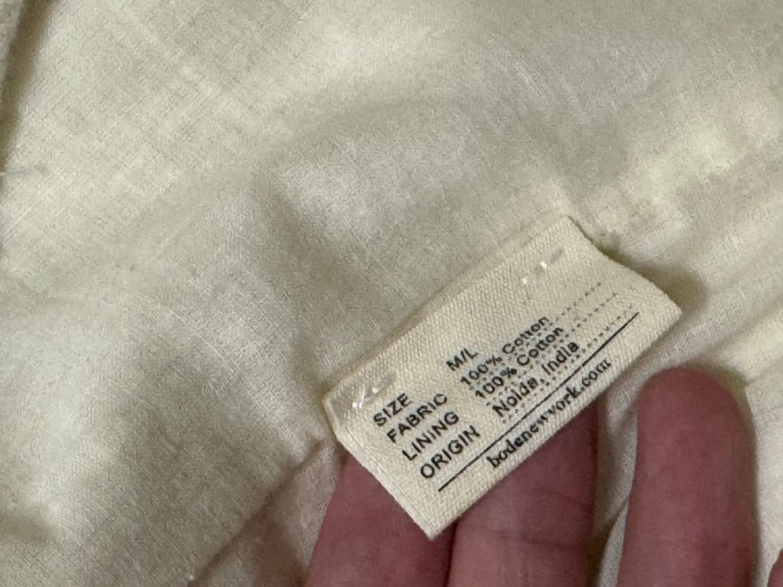 BODE 바스켓 위브 에크루 자켓(m/L) 상품이미지4