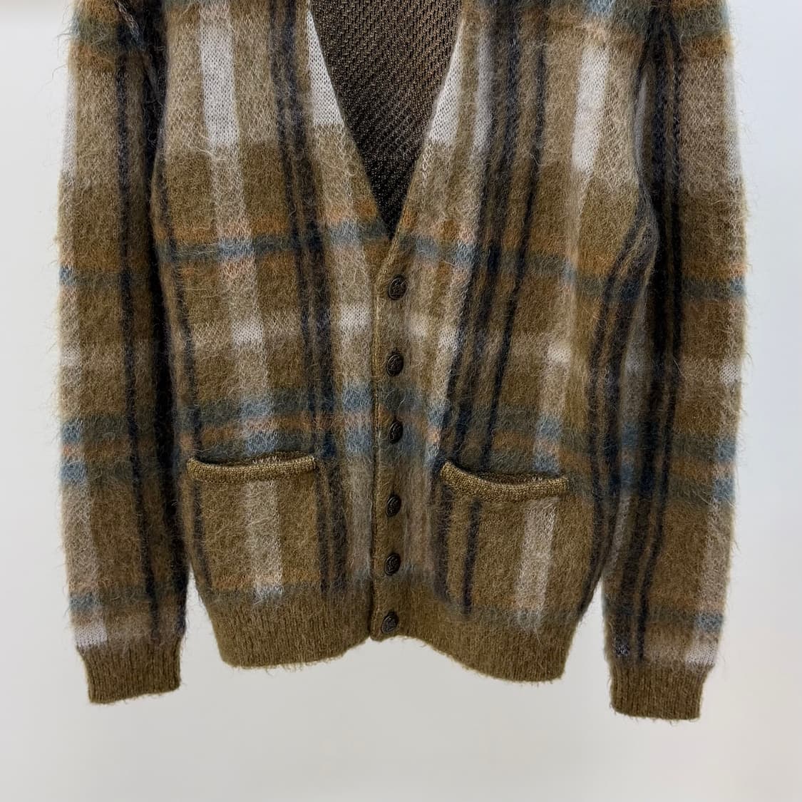 [S+급/오버핏S] 셀린느 브러쉬드 모헤어 가디건 상품이미지3