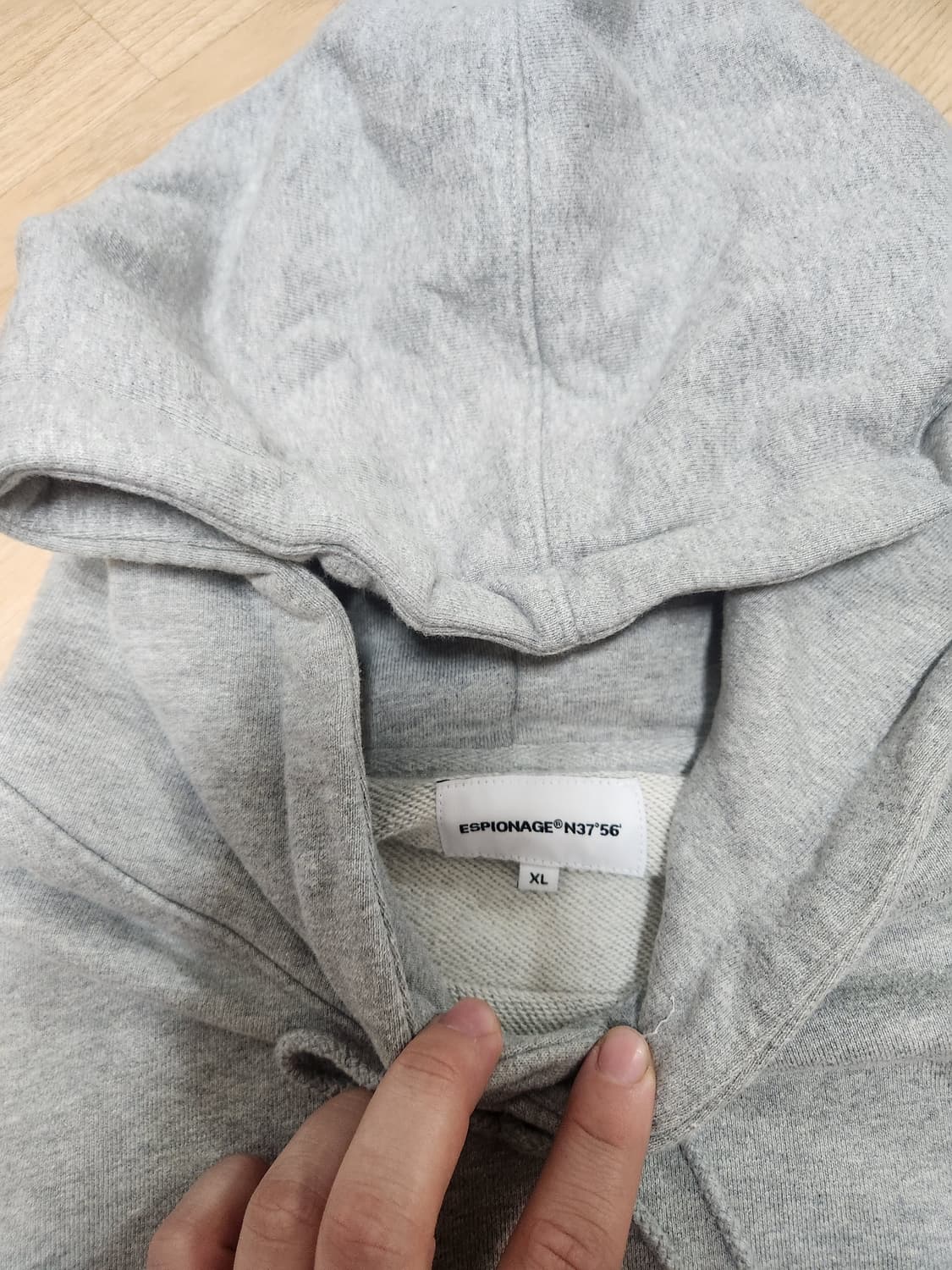 에스피오나지 나발후드 XL판매 상품이미지2