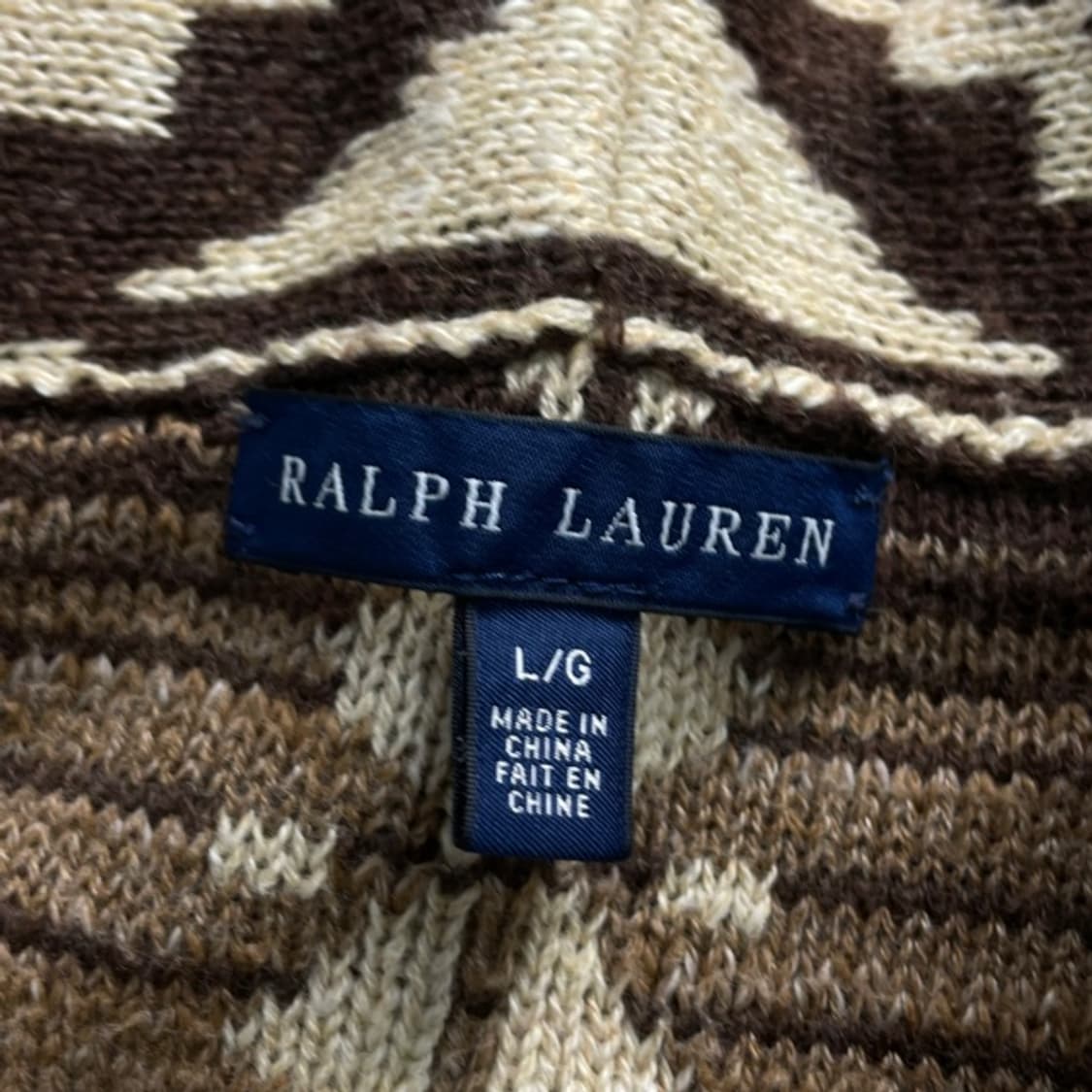 100 랄프로렌 에스닉 나바호 가디건  상품이미지3