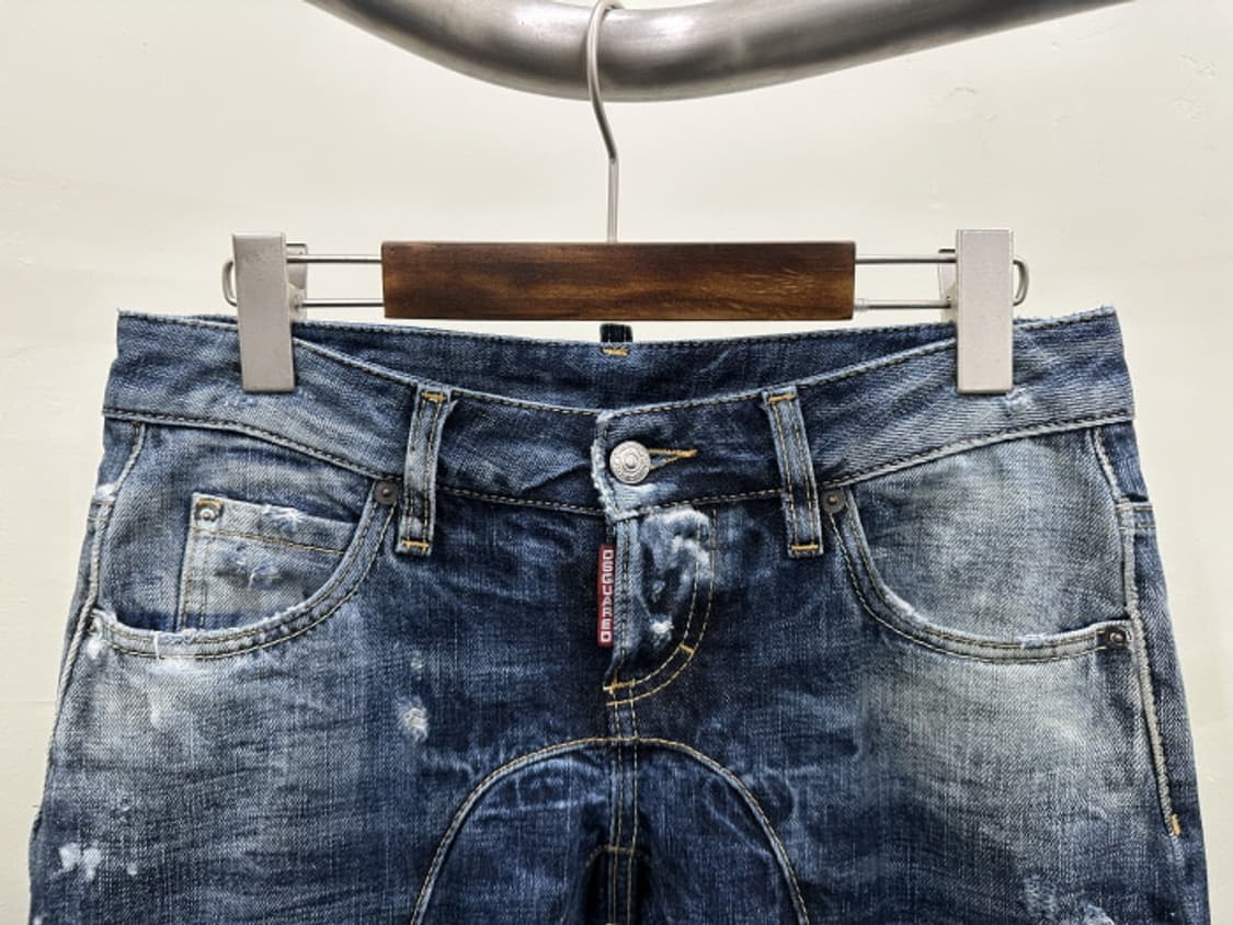 DSQUARED 바이커 데님 팬츠 (27-28) 상품이미지2