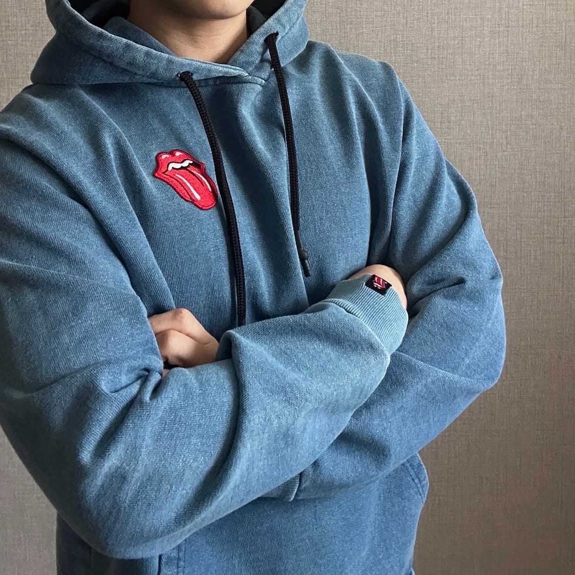 Rolling Stones 롤링 스톤즈 데님 후드티 상품이미지2