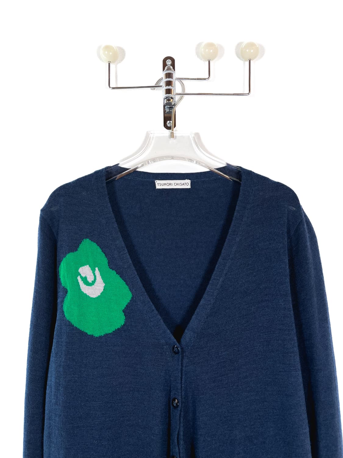 츠모리 치사토 플라워 울 가디건 상품이미지2