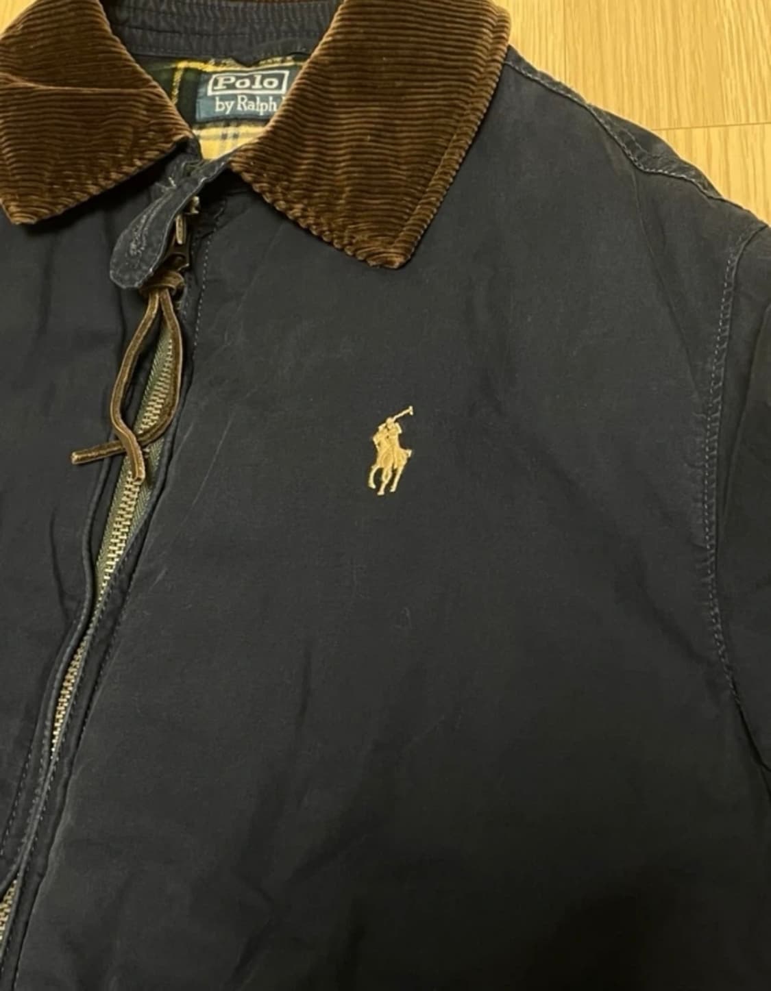 폴로 랄프로렌 네이비 블루종 자켓 xs 상품이미지2