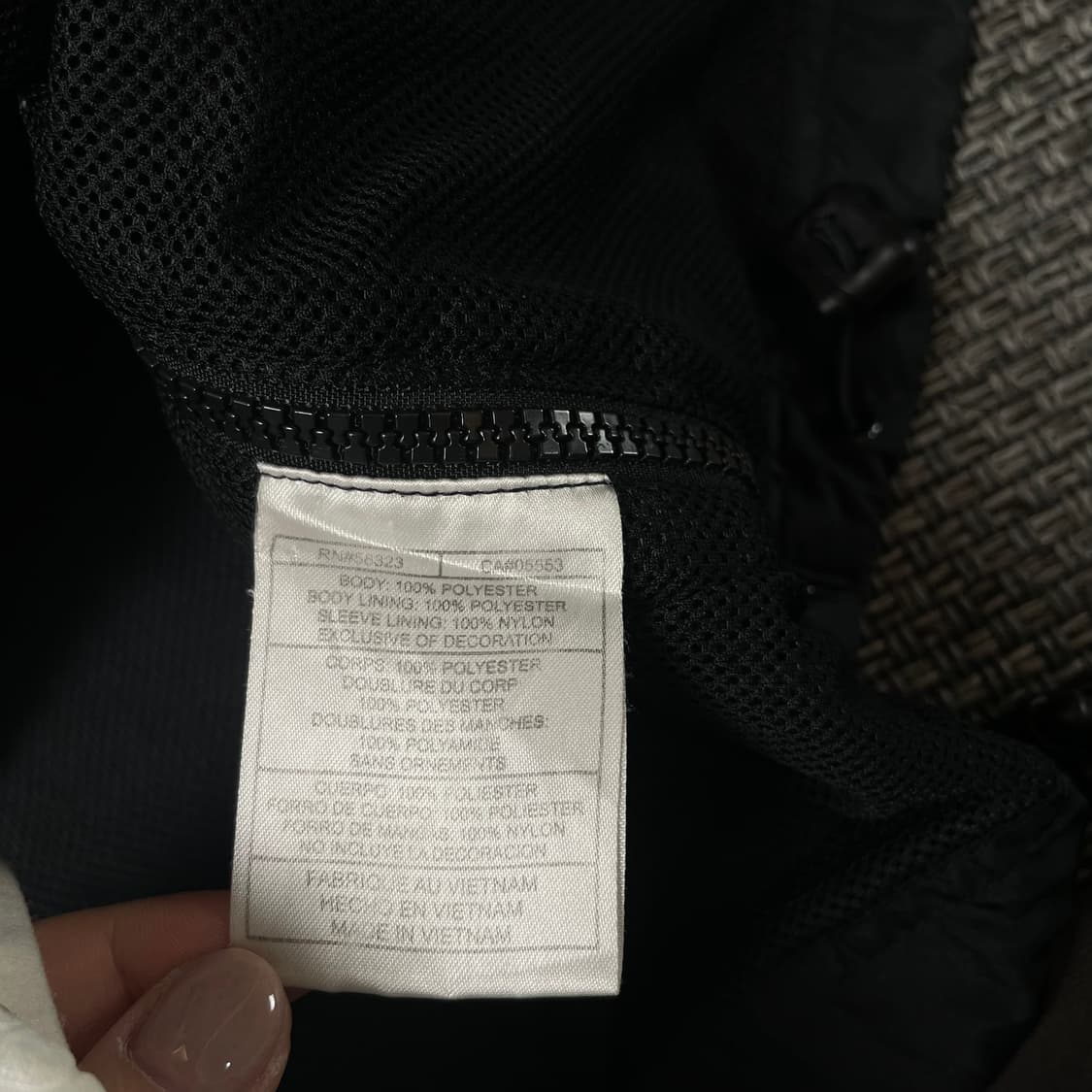 나이키 블랙 미니스우시 바람막이 웜업 XL 상품이미지7