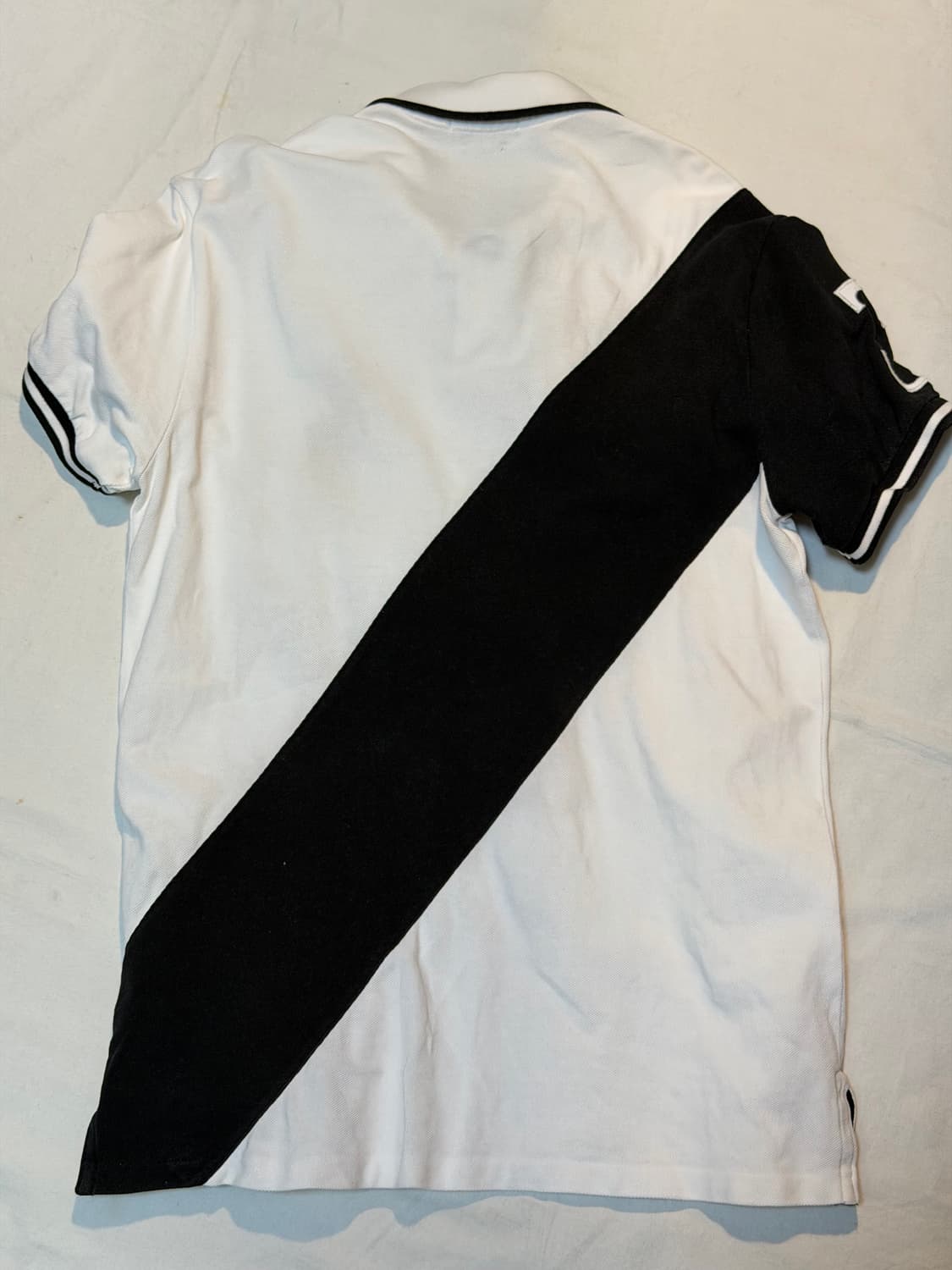 폴로 빅포니 치프키프 블랙와치 카라티 화이트 상품이미지3