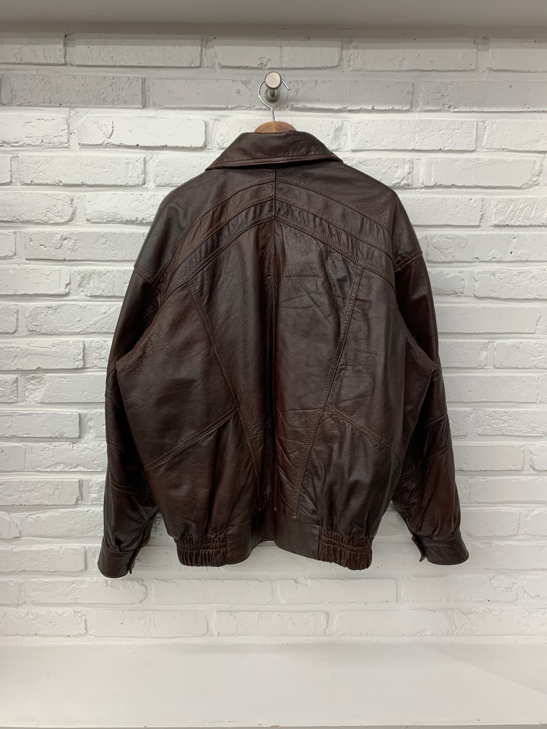 vintage 소가죽 자켓 (Made in italy) 상품이미지4