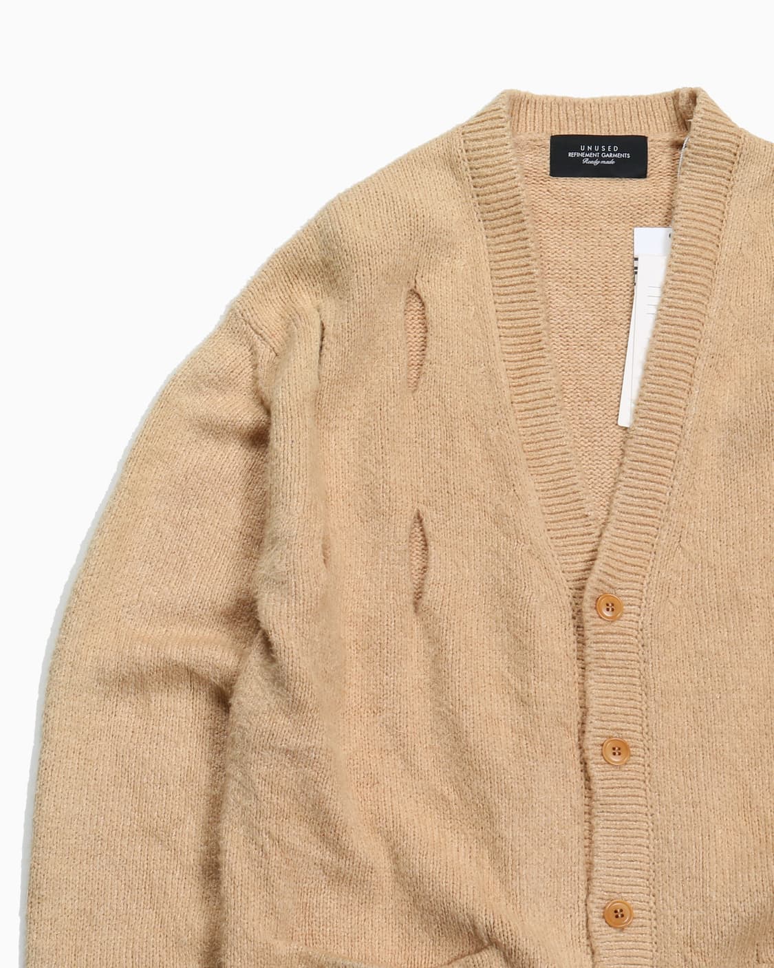 언유즈드 실크 코튼 가디건 상품이미지4