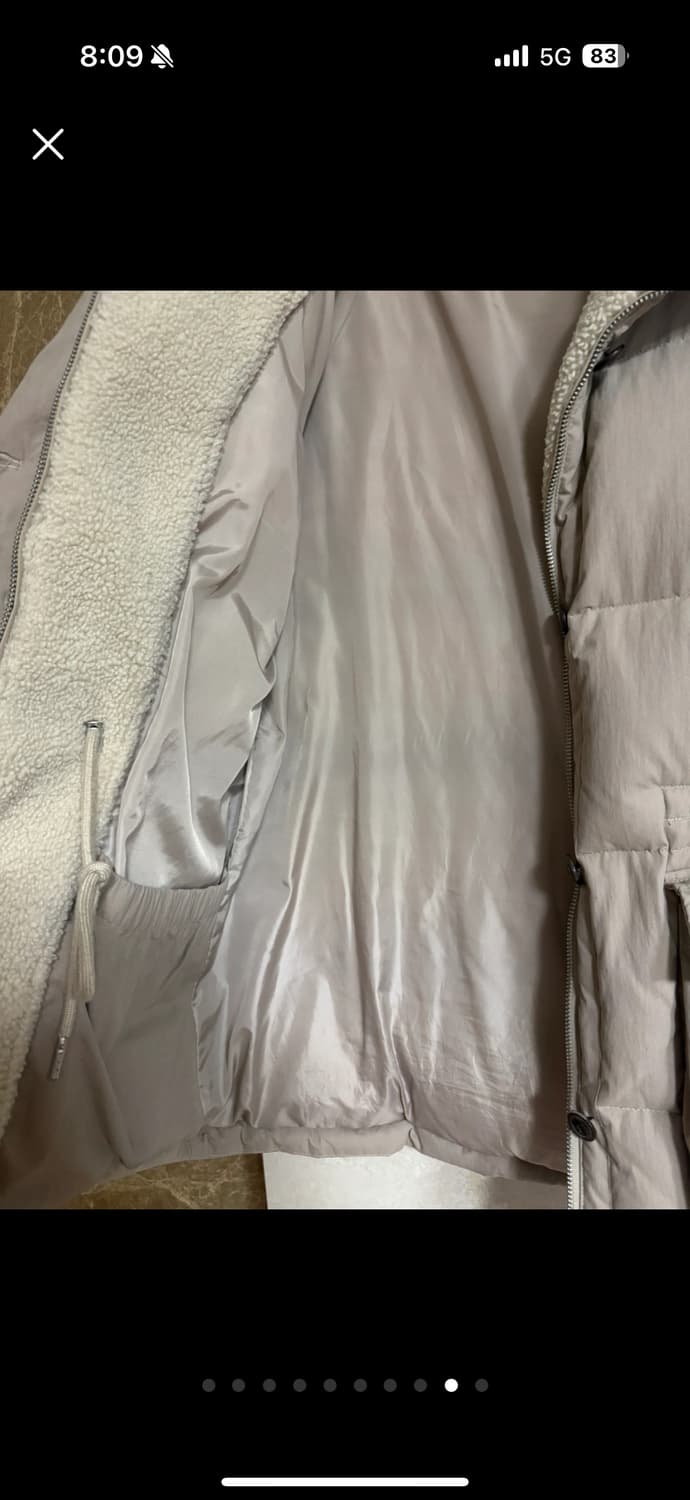 베르가못 도매택 패딩 상품이미지8