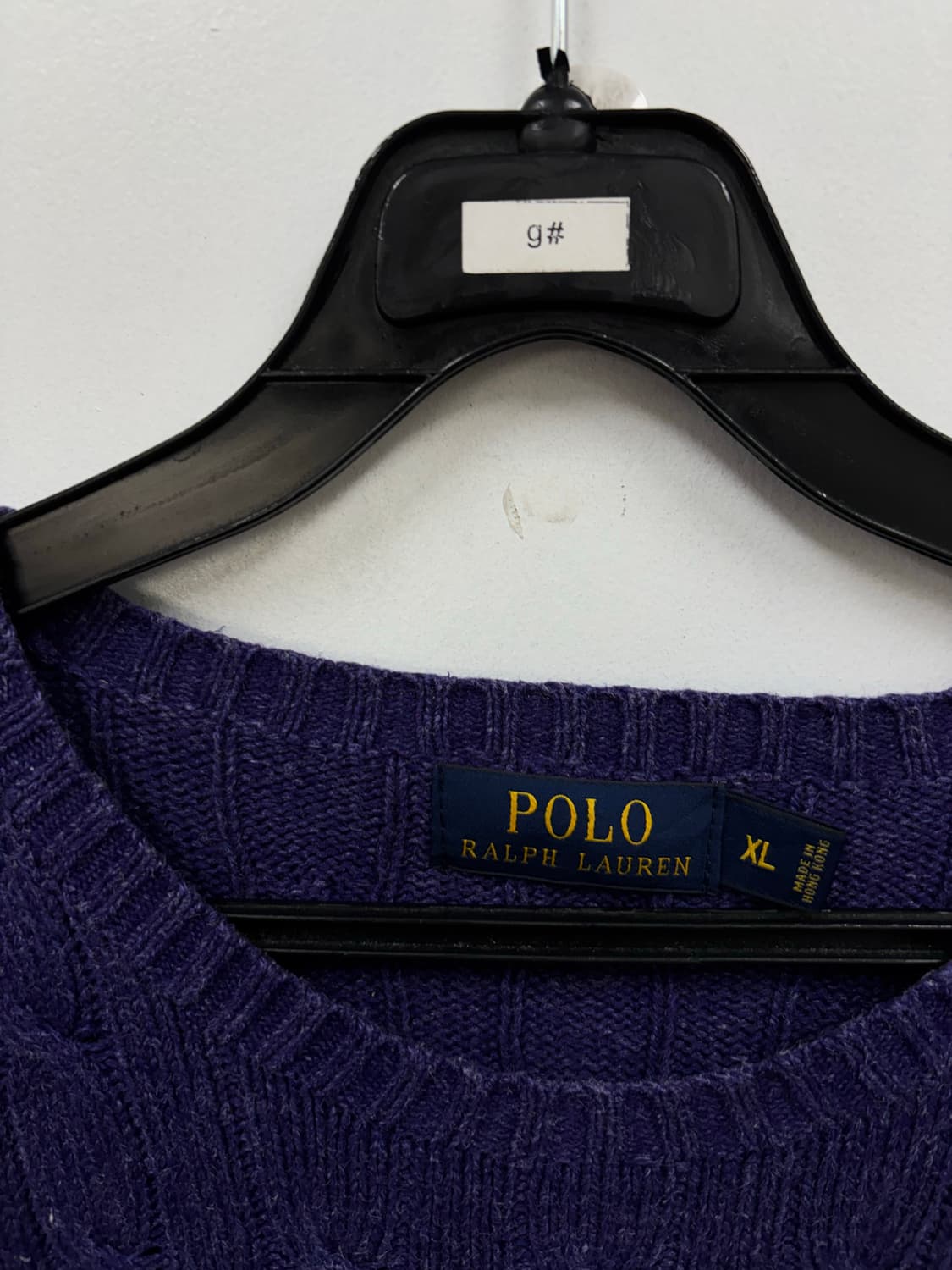 폴로랄프로렌 케이블 울 니트 상품이미지4