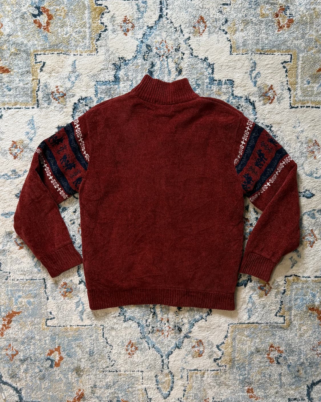 페어아일·노르딕 빈티지 니트집업 상품이미지5