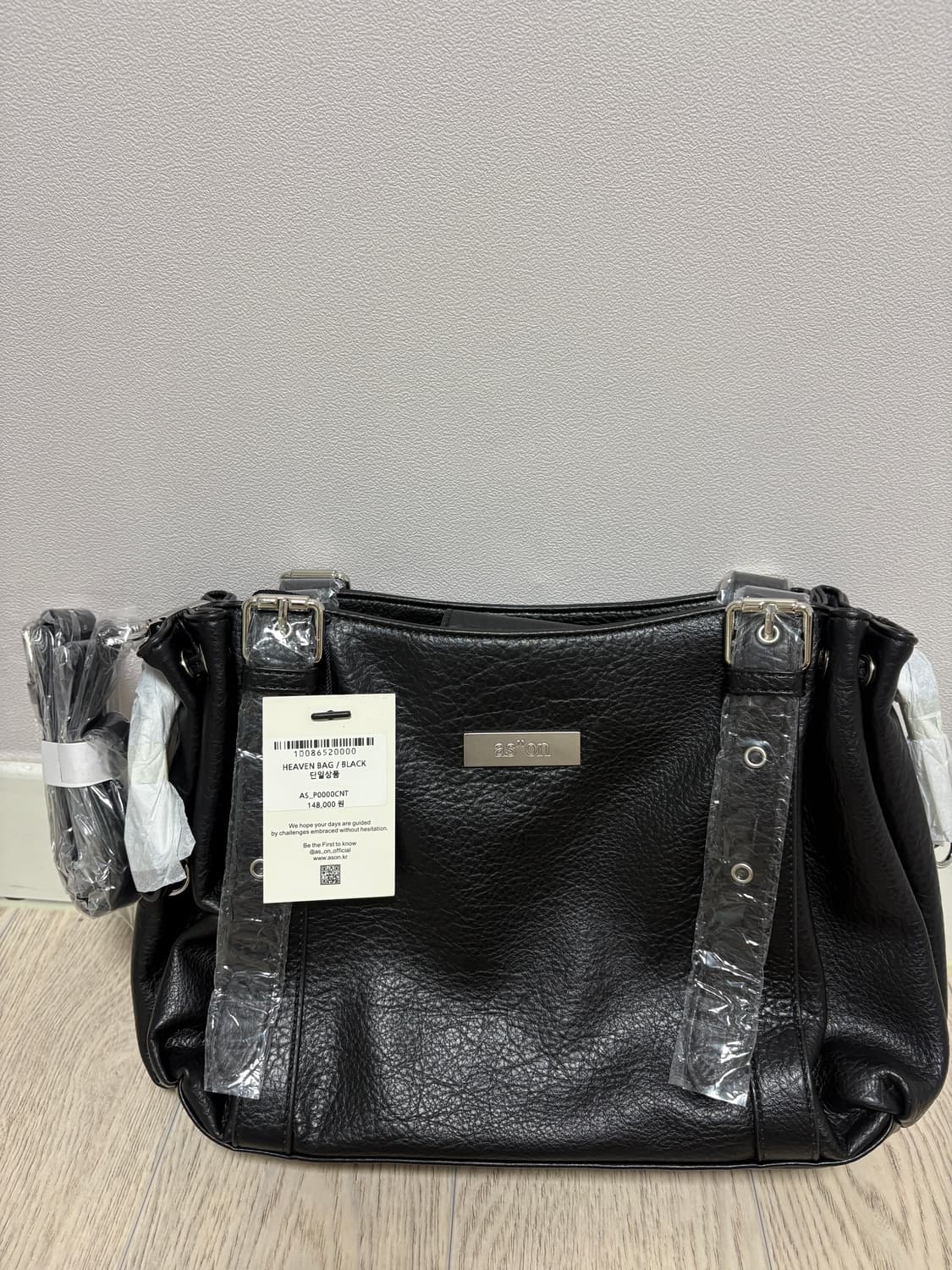 애즈온 헤븐백 블랙 (새상품) 상품이미지1