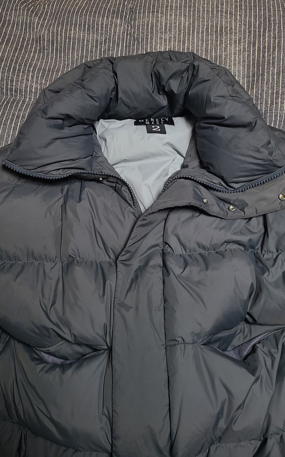 MERELY MADE 이중 하이넥 구스다운 패딩 2size 상품이미지4