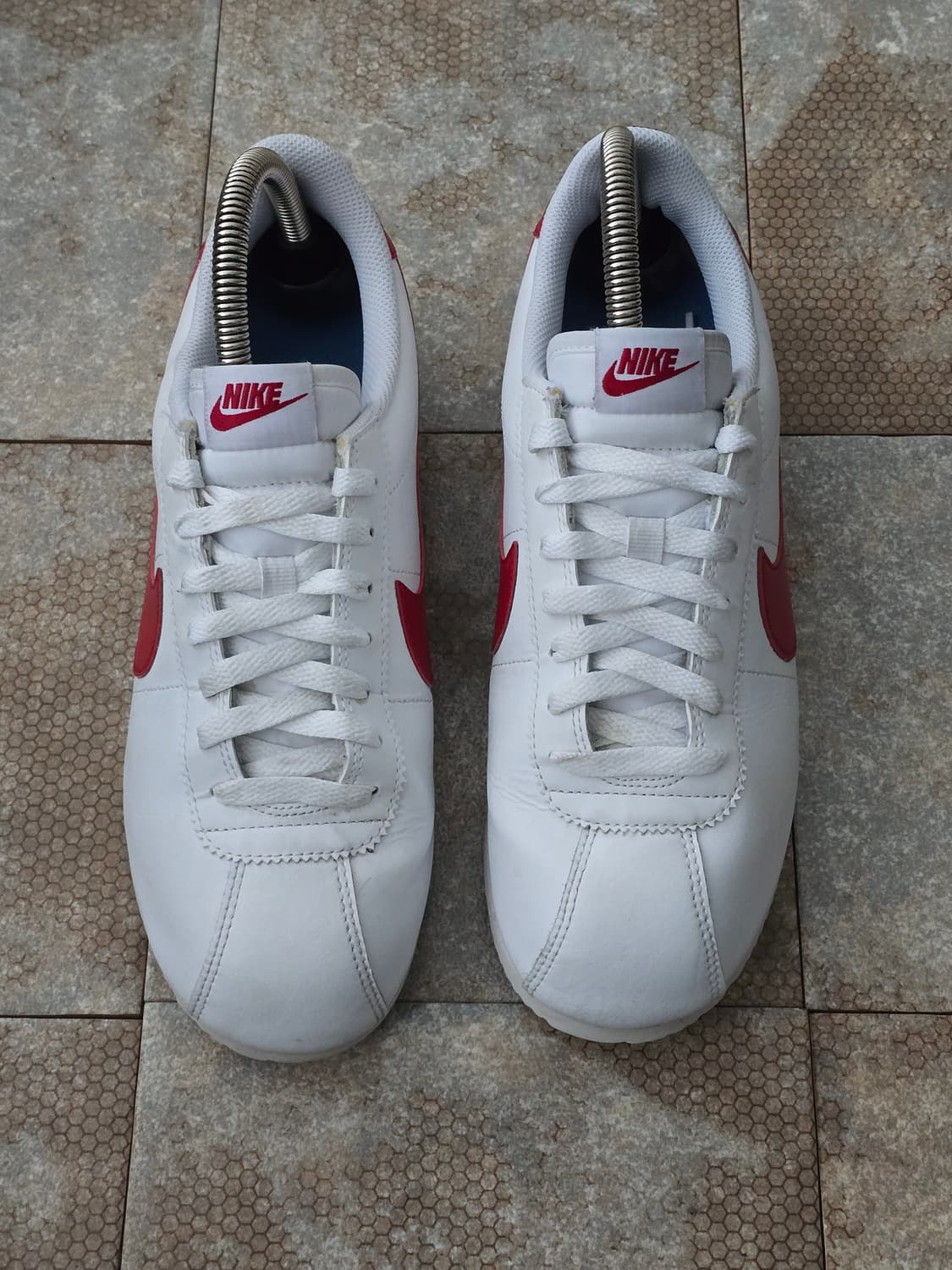 (265)나이키 코르테즈 레더 바시티 레드 상품이미지2